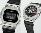 Слева направо (на фото), Casio G-Shock GM-5600M-1 и GM-2100M-1A. (Источник изображения: Casioblog)