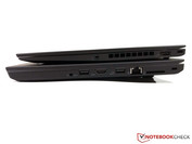 X1 Carbon (сверху) и T480 с расширенной батареей (внизу)