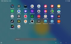 Samsung Galaxy Tab A11+: Пусковая установка приложений