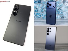 Флагманы Sony Xperia, Apple iPhone и Samsung Galaxy представляют бренды, разрабатывающие сенсоры камер LOFIC. (Источник изображения: Notebookcheck)