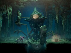 Изображение, показывающее врага в Grime.