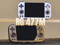 Anbernic, скорее всего, выпустит RG477M в двух представленных цветах до конца месяца. (Источник изображения: Anbernic)