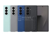 Galaxy Z Fold7 уже можно увидеть в четырех стартовых цветах благодаря этим утечкам чехлов от первых лиц. (Источник изображения: via NieuweMobiel)