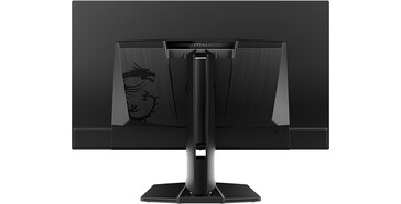 Вид сзади игрового OLED-монитора MSI MAG 321UP X24. (Источник изображения: MSI)