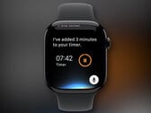 В бета-версии 27 watchOS 3 Siri теперь может добавлять время к уже запущенному таймеру.