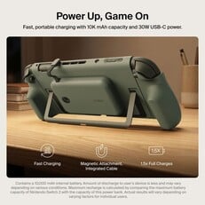 В зарядной рукоятке Belkin Charging Grip есть вырез для кикстенда Switch 2.