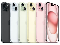 Доступные расцветки Apple iPhone 15 Plus (фото: Apple)