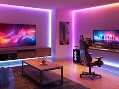 Светильник Govee Neon Rope Light для настенной подсветки совместим с материей. (Источник изображения: Govee)