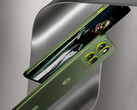 Motorola Edge 70 в варианте цвета Pantone Bronze Green. (Источник изображения: через Эвана Бласса)