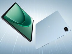 OnePlus Pad 2 будет доступен в цветах темно-серый и лазурный. (Источник изображения: OnePlus)