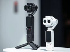 DJI Osmo Pocket 4P в жемчужно-белом цвете.