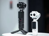 DJI Osmo Pocket 4P в жемчужно-белом цвете.