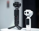 DJI Osmo Pocket 4P в жемчужно-белом цвете.