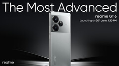 Realme GT 6 выйдет на рынок 20 июня с Snapdragon 8s Gen 3 (Источник изображения: Realme [отредактировано])