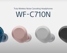 Наушники Sony WF-C710N доступны в четырех цветах. (Источник изображения: Sony)