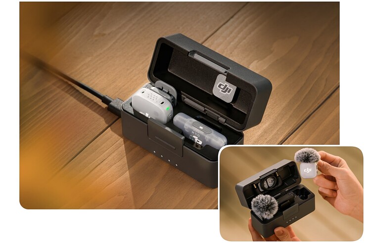 DJI Mic Mini 2 теперь позволяет выбрать комплект только для мобильных устройств, в который входит чехол для зарядки и компактный приемник USB-C.