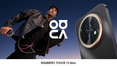 Huawei Nova 15 Max в черном цветовом исполнении