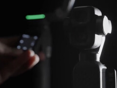 DJI Osmo Pocket 4P на заднем плане.