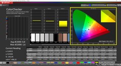 Калибровка CalMAN ColorChecker (целевое цветовое пространство: P3)