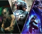 Cyberpunk 2077, RoboCop: Rogue City, Ninja Gaiden 4 (слева направо).