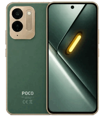 Poco C9 Pro зелёного цвета.