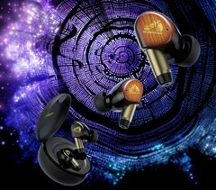 Внутриканальные ANC-наушники JVC Kenwood Wood Master с самовосстанавливающейся краской и динамиками из африканского палисандра. (Источник изображения: JVC Kenwood)