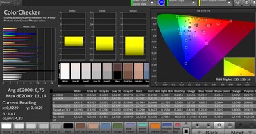 CalMAN Color Accuracy – Натуральный – ШИМ