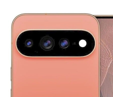 На просочившемся рендере Pixel 11 Pro виден круглый вырез для телеобъектива (изображение отредактировано для лучшей наглядности)