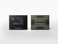 Визуализация микросхем памяти V-NAND 8-го поколения компании Samsung