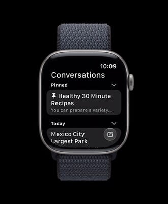 Приложение Siri очень похоже на ChatGPT.