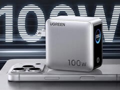 4-портовое зарядное устройство Nexode Pro 100W продаётся по сниженной стартовой цене 54,99 долларов. На снимке: рекламное изображение, демонстрирующее возможность быстрой зарядки данного устройства.