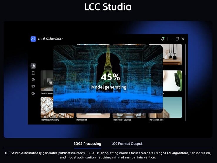 LCC Studio создаёт 3D-модели на основе данных с камер