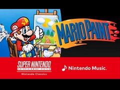 Официальное изображение игры Mario Paint на Nintendo Switch. (Источник изображения: Nintendo)