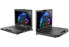 Модель AMD оснащена 15,6-дюймовым экраном, в то время как модель Intel немного меньше - 13,3-дюймовый дисплей. (Источник изображения: Getac)
