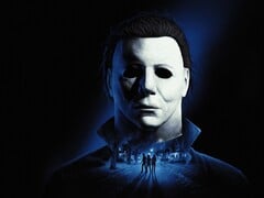 Основной рекламный визуал к игре «Halloween: The Game» с участием Майкла Майерса.