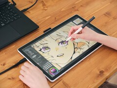 Художники-анимешники могут рисовать на перьевом дисплее Wacom One 14 с помощью любого ПК или Mac. (Источник изображения: Wacom)