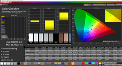 CalMAN ColorChecker (AdobeRGB)