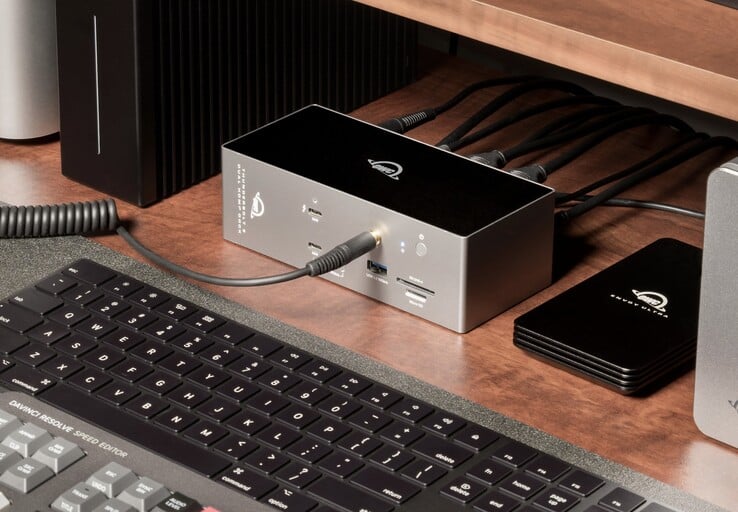 Док-станция OWC Thunderbolt 5 отличается премиальным дизайном и более надежным интерфейсом AirPort.
