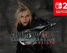 Показан баннер Final Fantasy 7 Rebirth Switch 2
