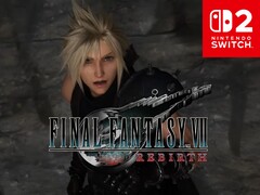 Показан баннер Final Fantasy 7 Rebirth Switch 2