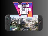 Логотип GTA 6 над Switch 2 (Источник изображения: Rockstar Games, Nintendo of America с правками)