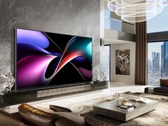 Телевизор Hisense 116UX RGB-MiniLED появился в продаже в Китае. (Источник изображения: Hisense)