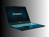 Игровой ноутбук Maingear Super 16 вид спереди под углом (Источник изображения: Maingear PR)