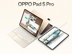 Oppo будет продавать Pad 5 Pro с плавающей клавиатурой, имитирующей iPad Pro.
