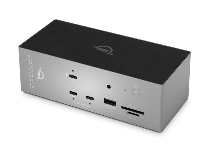 Док-станция Thunderbolt 5 отличается дизайном, который безошибочно ассоциируется с компанией OWC.