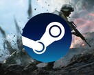 Показан баннер Battlefield 2042 с логотипом Steam (Источник изображения: Steam с правками)