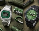 Серия Casio Green Face