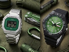 Серия Casio Green Face