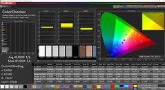 CalMAN ColorChecker (AdobeRGB)