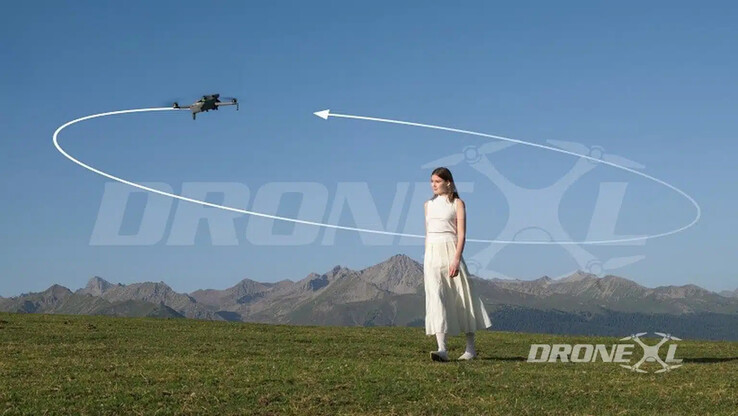 Говорят, что DJI усовершенствовал свою технологию 360° ActiveTrack для Mini 5 Pro. (Источник изображения: via DroneXL)